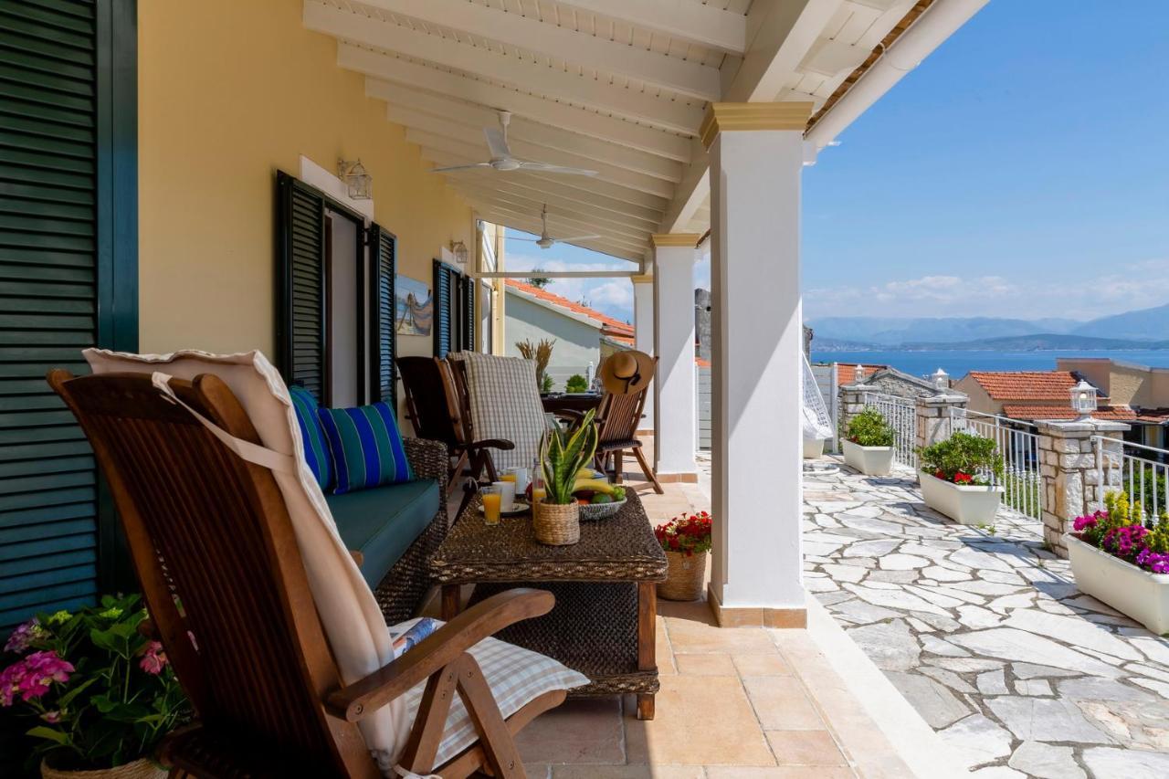 Solaris Methea- Luxury Central Villa By The Castle Kassiopi Exterior foto